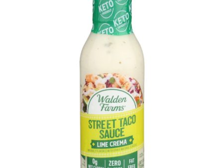 Walden Farms Sauce Strt Taco Lime Crem 12 Fo - Pack Of 6 Fashion