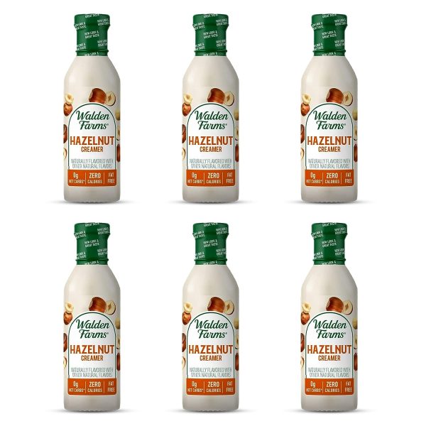 Walden Farms Creamer Hazelnut Cal Free 12 Fo - Pack Of 6 Discount