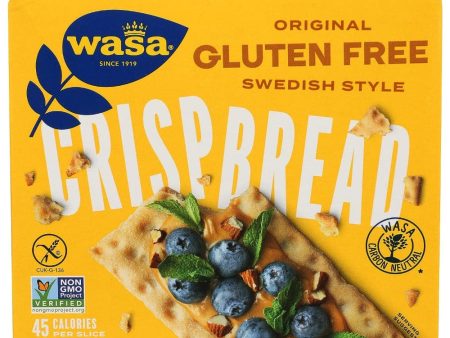 Wasa - Swedish Style Gluten Free Original Crispbread 5.4 OZ - (Pack of 10) Sale