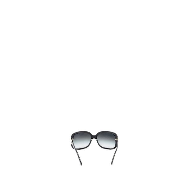 Chanel bow sunglasses black   white SHW Online Hot Sale