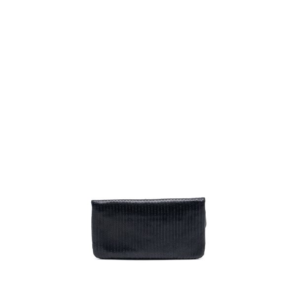 Chanel Flap Clutch Lambskin Black with Black Hardware Sale