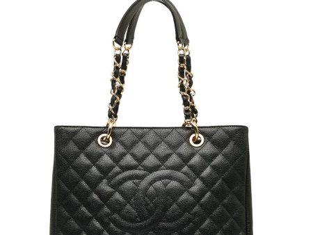 Chanel GT Cocomark Chain  Bag Black Caviar S Lady Chanel Online now