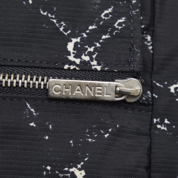 Chanel Travel Line Body Bag Western Bag Black Nylon Lady Chanel Online Hot Sale