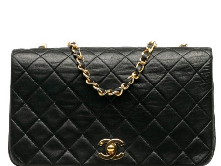 Chanel Matrace 23 Cocomark Full Flap Chain  houlder Bag Black Leather  Chanel Fashion