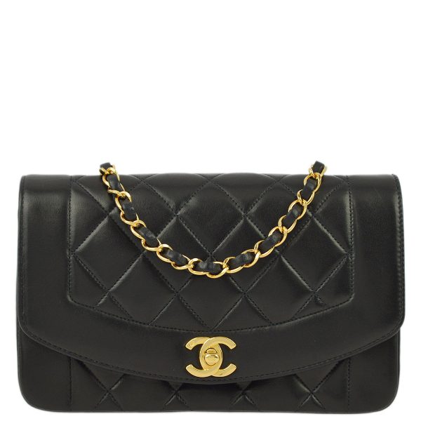 Chanel * 1994-1996 Lambskin Small Diana Shoulder Bag Fashion