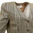 Chanel Collarless Jacket Beige 03P #44 on Sale