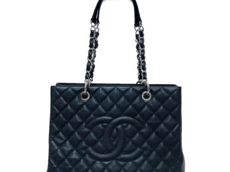 Chanel Black Caviar GST in Black with SHW Sale