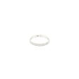 Chanel Size M Coco Crush Bracelet Quilted Motif 18k white gold diamonds Fashion