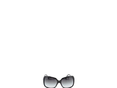 Chanel bow sunglasses black   white SHW Online Hot Sale