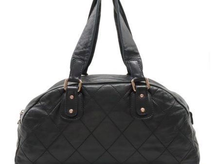 CHANEL Chanel Cocomark Mini Boston  Bag Shoulder  Shoulder Tooth Black Black Black Blumin For Cheap