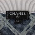 Chanel Coco P54 Cotton x Polyester s 36  Blue Fashion