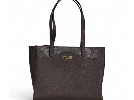 Alviero Martini Prima Classe Elegant Textured Tote Bag with Durable Composition Fashion