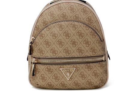 Guess  Mini Backpack Brown Logo Backpack for Women Online now