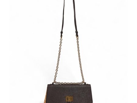 Alviero Martini Prima Classe Shoulder Bag with Mixed Material Composition and Stylish Details Hot on Sale