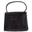 Chanel * 1996-1997 Black Crocodile Handbag Supply