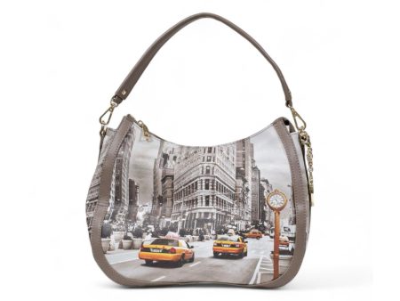 Y Not? Printed PVC Handbag with Unique Design Fashion