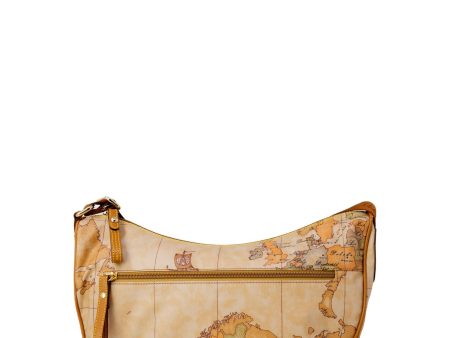 Alviero Martini Prima Classe Printed Zip-Closure Bag with Pockets Sale