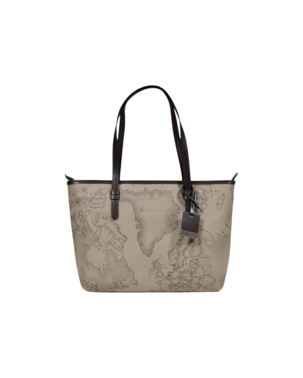 Alviero Martini Prima Classe Designer PVC and Leather Bag on Sale