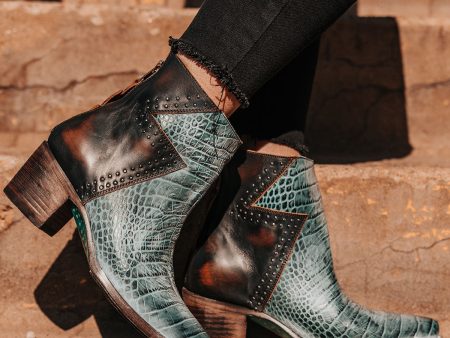 Matilda - Turquoise Croco Multi Online