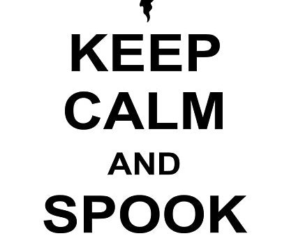 LET454 - Keep Calm and Spook On - 12x16 For Cheap