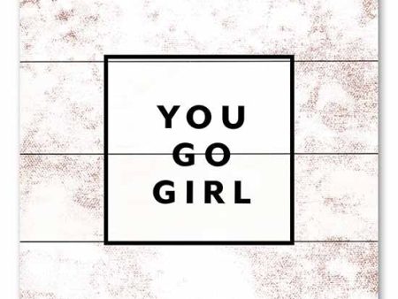 SB1029PAL - You Go Girl - 12x12 Fashion