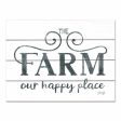 MAZ5808PAL - The Farm - Our Happy Place - 16x12 Online now