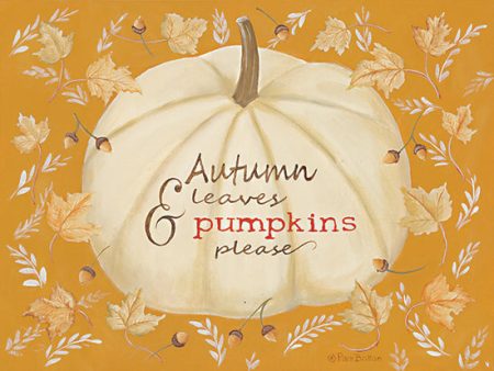 BR547 - Autumn Leaves & Pumpkin - 16x12 Online Hot Sale