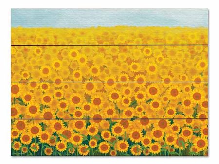 ST1004PAL - Field of Sunflowers - 16x12 Hot on Sale